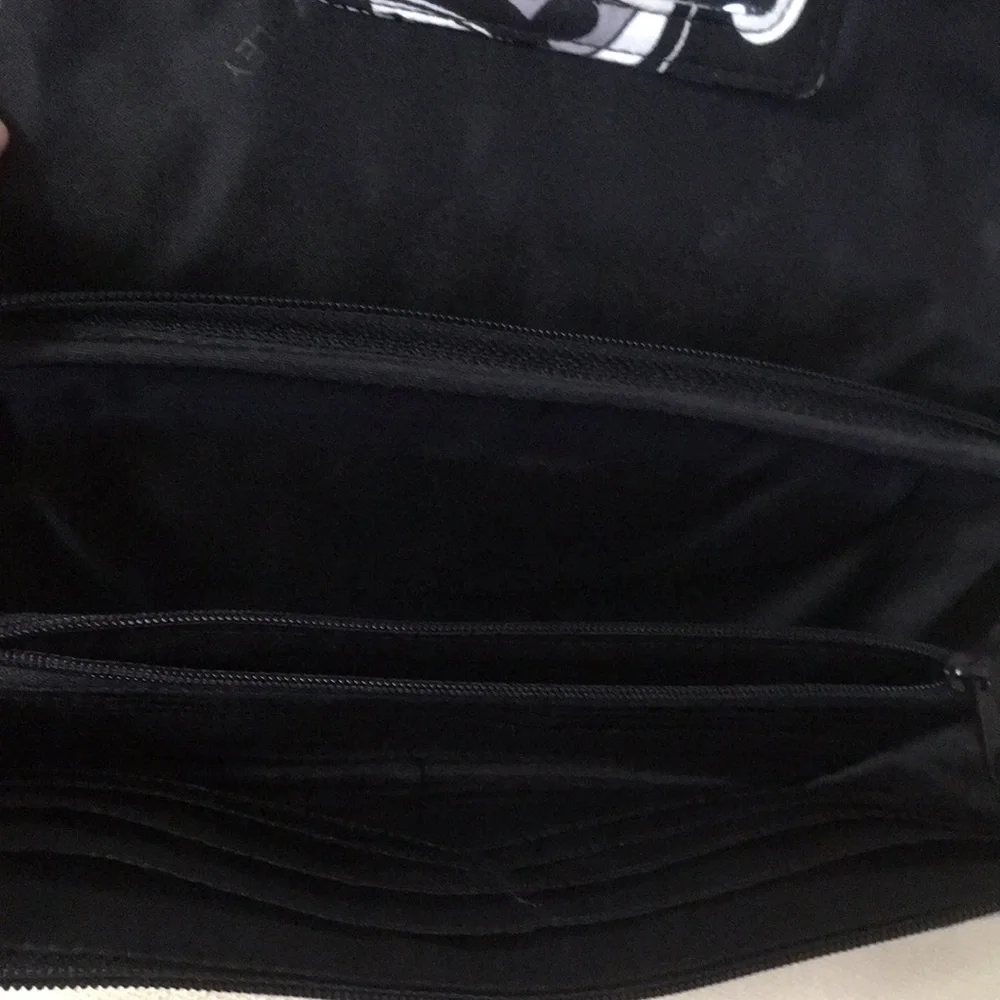 Vera Bradley Turn Lock Shoulder Crossbody Bag in Midnight Paisley - Picture 12 of 13